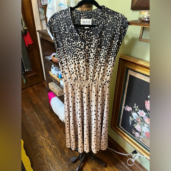 Vintage Malouf of Dallas raining flowers dress - Picture 10 of 11